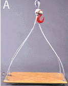 BOSUN'S CHAIR W/BUCKET HOOK